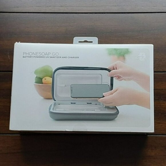PhoneSoap Go UV‑C Sanitizer & Portable Power Pack – Clean & Charge Anywhere - Picture 1 of 11
